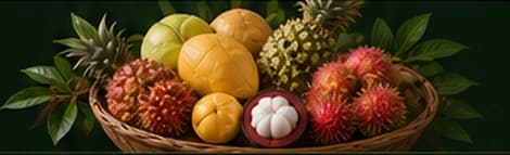 Thai fruit arrangement